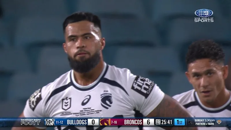 Haas sin-binned as ref cracks down on Broncos