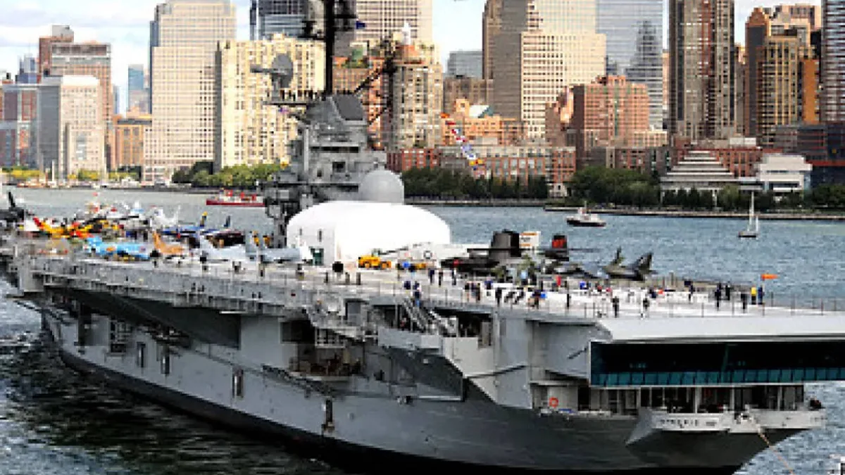 After 9/11, 500 FBI agents used a New York aircraft carrier as a command post