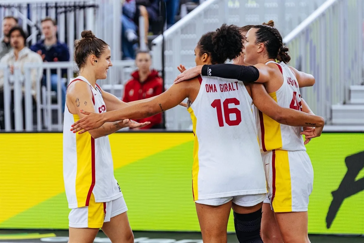 España avanza a semifinales en el Europeo Femenino de 3x3