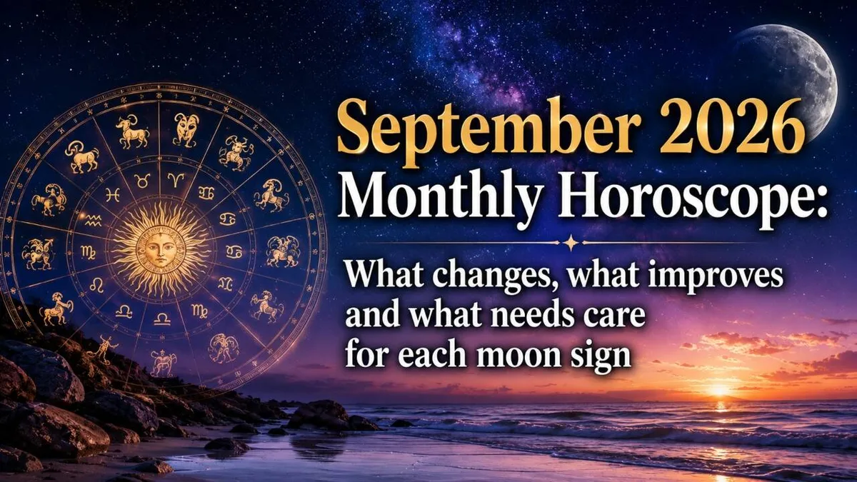 September 2026 monthly horoscope: Signs see openings and cautions