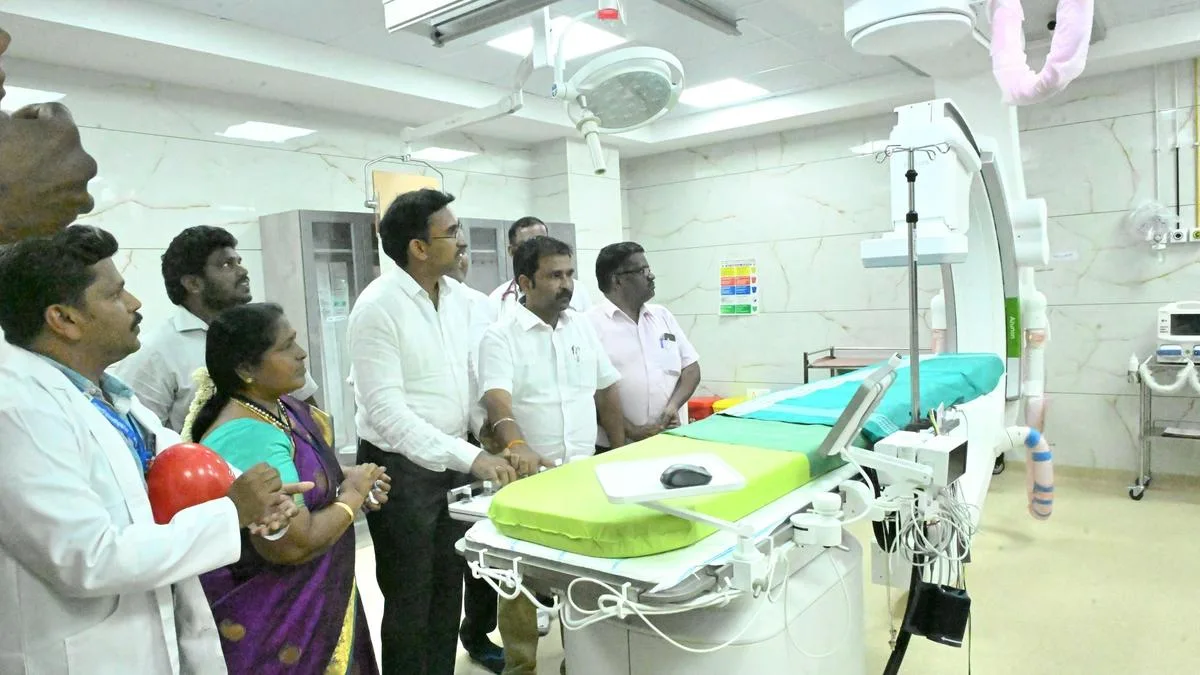 Cath lab opened at Govt. Ramanathapuram Medical College Hospital; Minister says State has sanctioned ₹71.97 cr for the district