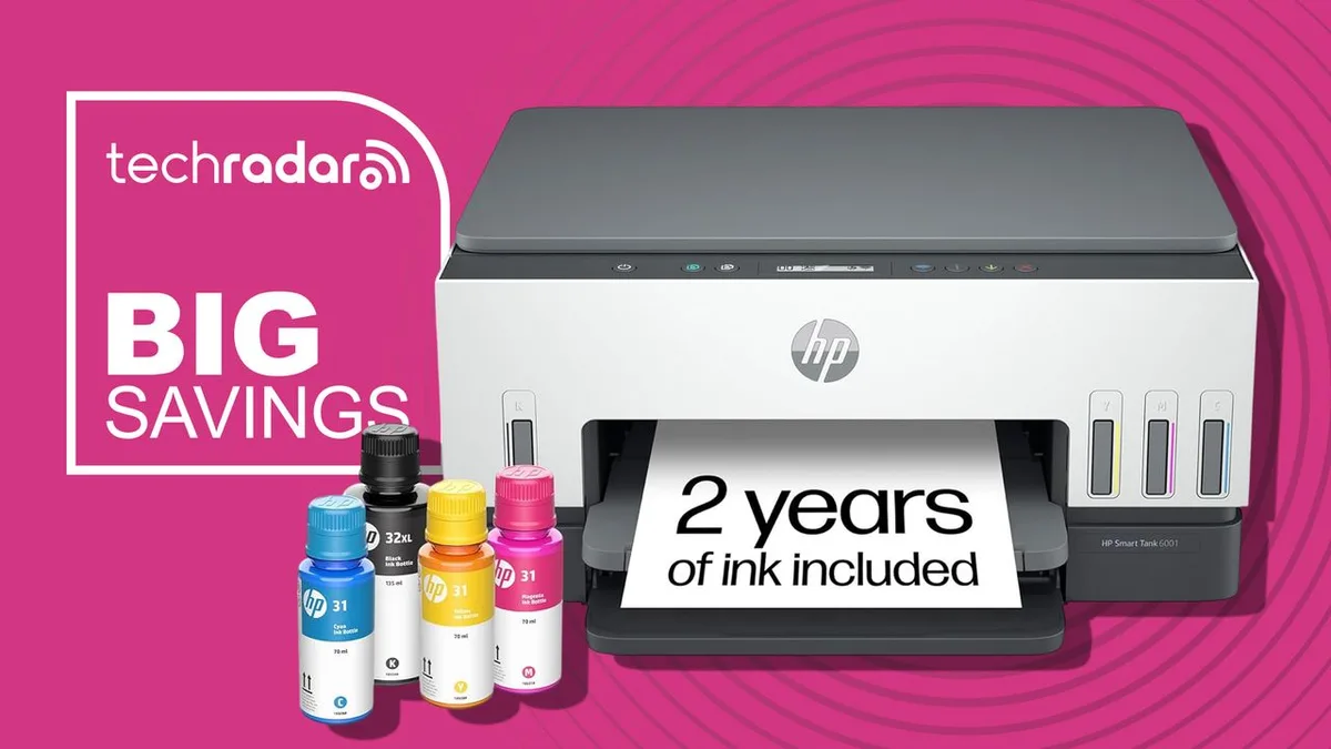 HP Smart Tank 6001 comes with two years of free ink for home office printing, but I love the back-to-school discount even more