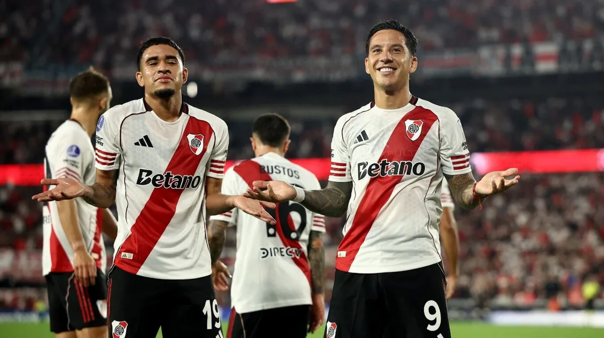 La llamativa historia que Kendry Páez publicó y borró tras la eliminación de River de la Copa Sudamericana