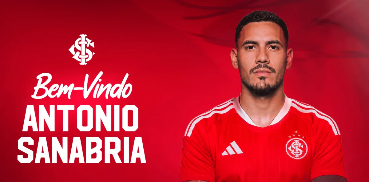 Internacional anuncia contratação de Sanabria, ex-jogador de Barcelona e Roma