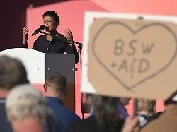"Wirklich schräge Figuren": Wagenknecht empört sich über AfD-Spitze in Sachsen-Anhalt