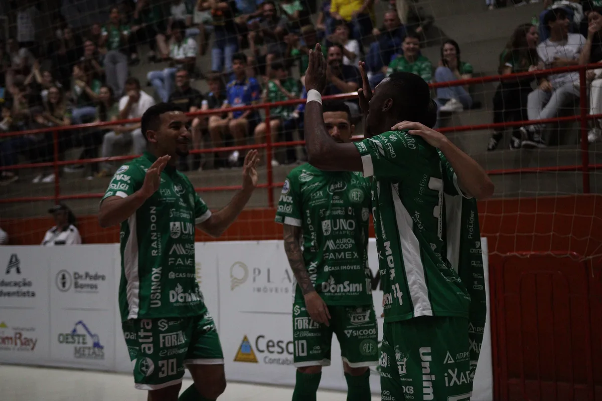 Chapecoense e Concórdia fazem clássico pelo Catarinense de Futsal