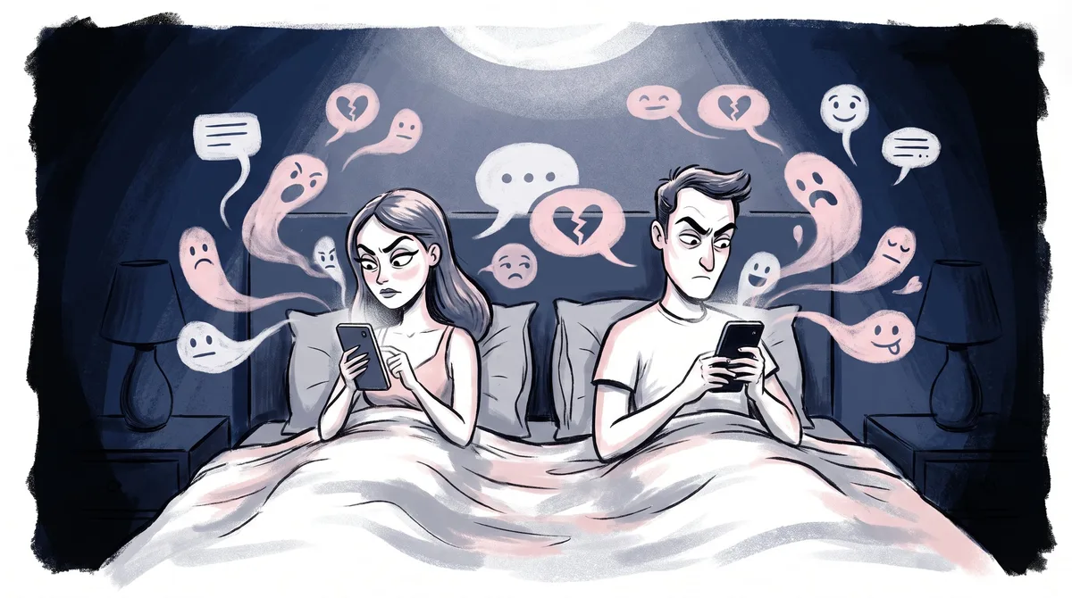 Qué conductas digitales dentro de una relación ya son vistas como infidelidad