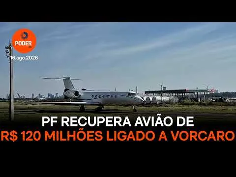PF recupera avião de R$ 120 milhões ligado a Vorcaro; veja imagens