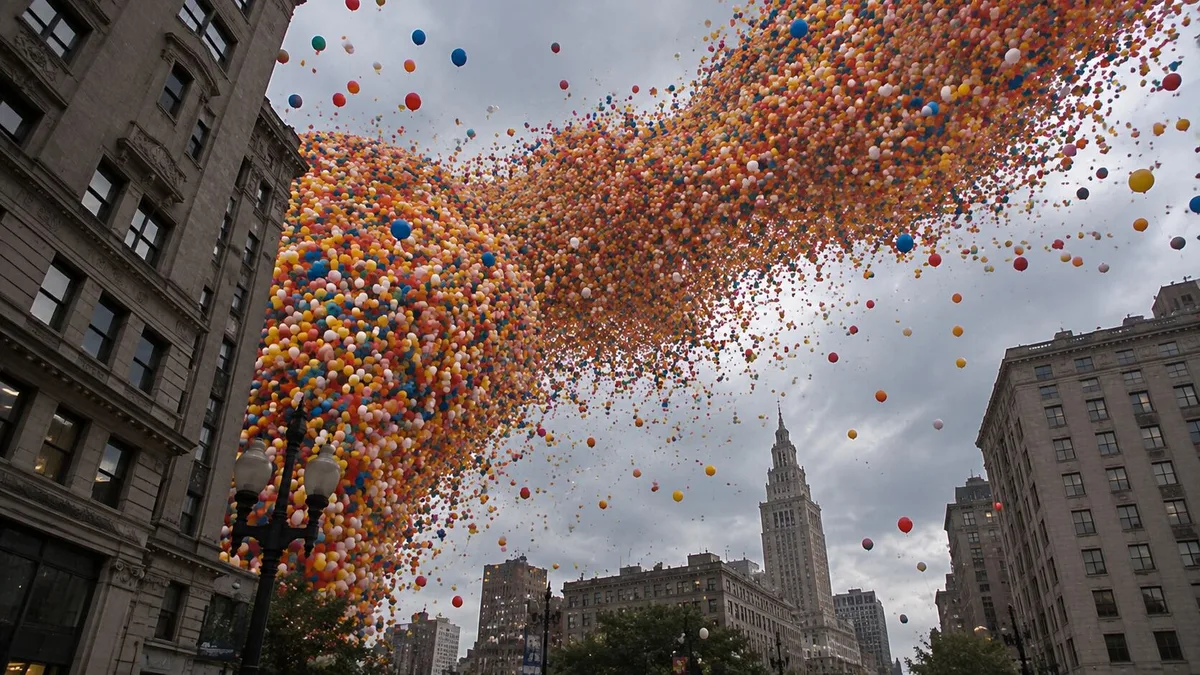 En 1986 lanzaron 1,5 millones de globos al cielo para romper un récord: terminó en un desastre inimaginable
