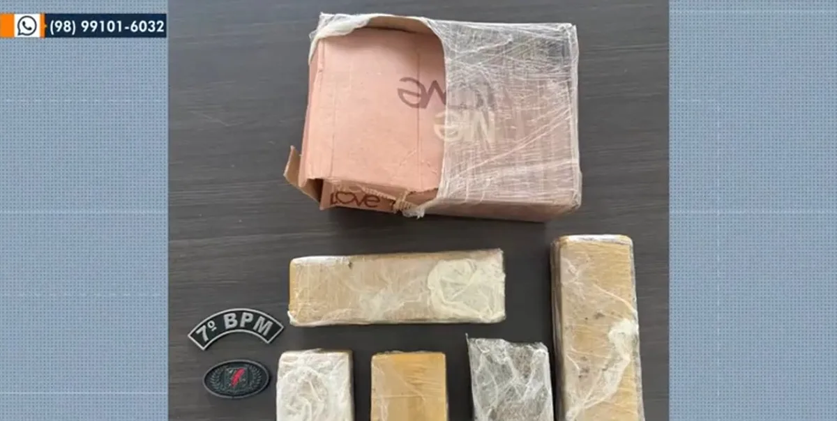 Motorista é preso transportando drogas em van de passageiros em Santa Inês