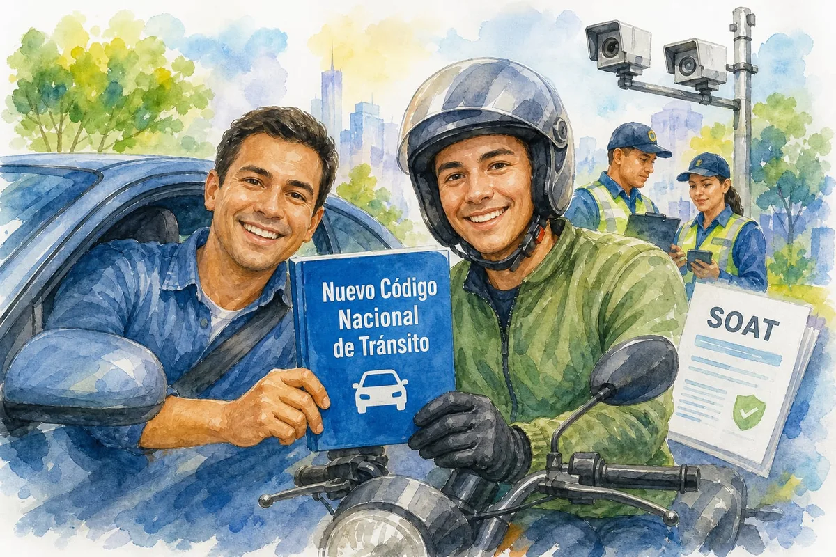 Grúas, patios, Soat, multas y vehículos bajo revisión: Los cambios que expertos proponen para que Colombia tenga un Código de Tránsito más justo