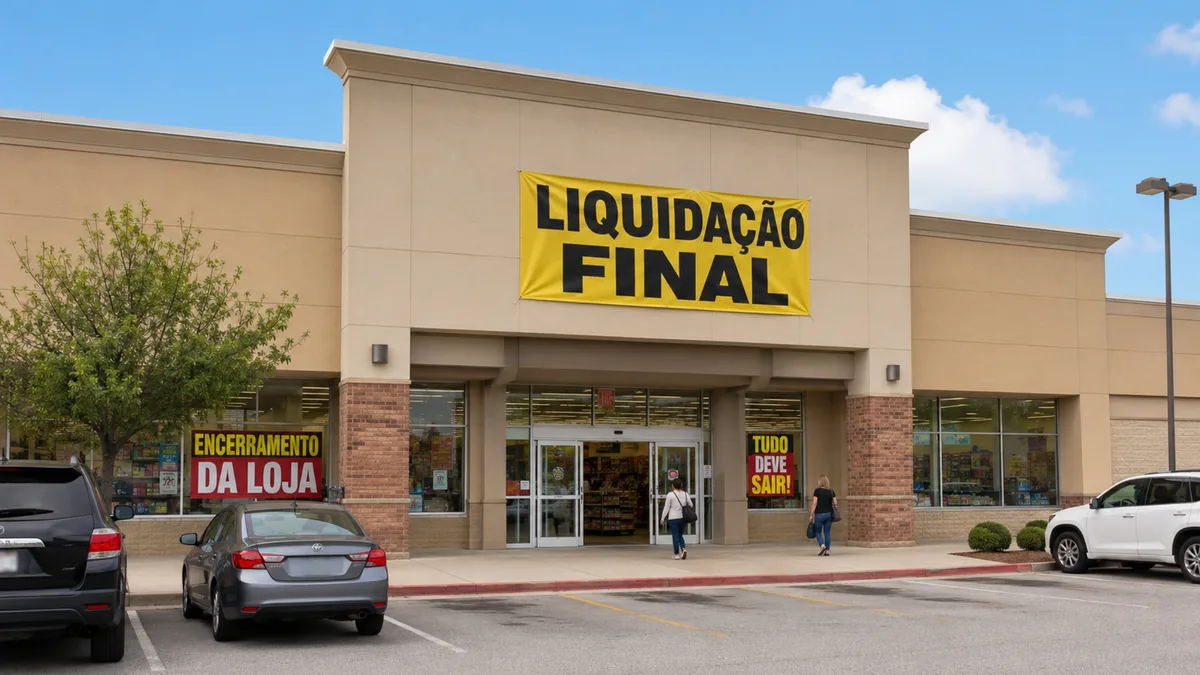 Rede reunia 800 lojas e 19 mil trabalhadores, mas todas as vitrines entraram na liquidação final após 82 anos