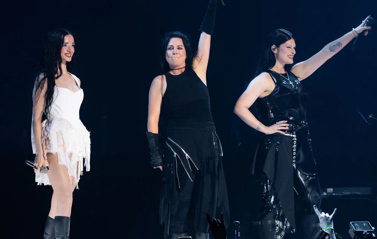 Watch Amy Lee, Courtney LaPlante and Poppy play ‘End Of You’ together live for first time at Evanescence’s London show