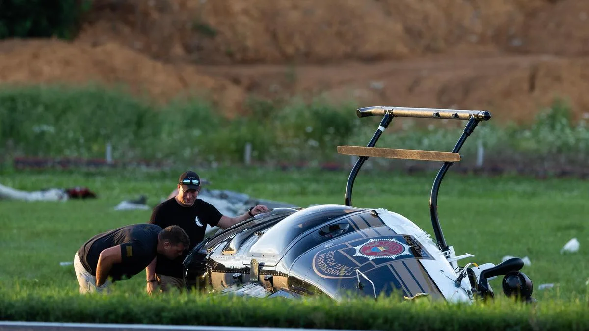 Pilot killed in violent collision with Pennsylvania police helicopter