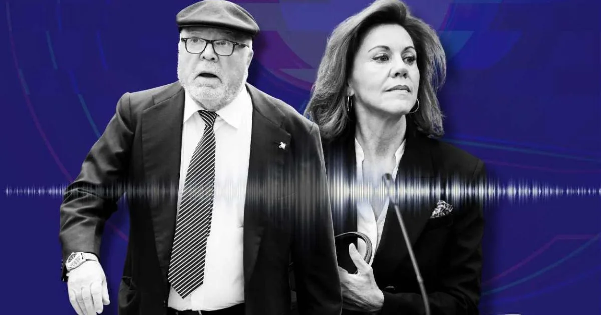 Llegan a la Audiencia Nacional los audios en los que Cospedal confiesa a Villarejo que Rajoy conocía la Kitchen