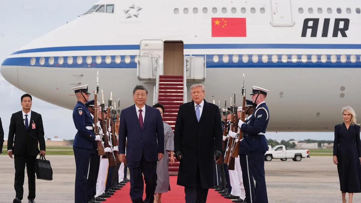 USA und China: Donald Trump empfängt Xi Jinping zu Staatsbesuch