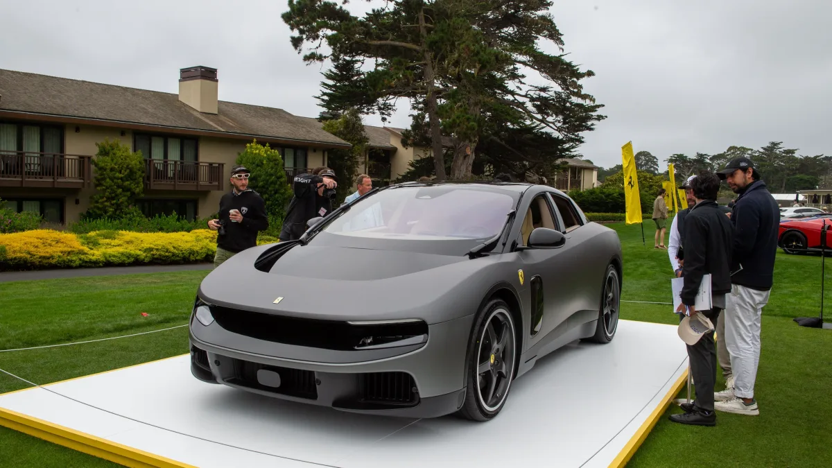Sportwagen: Allererster Strom-Ferrari für 40 Millionen Dollar ersteigert