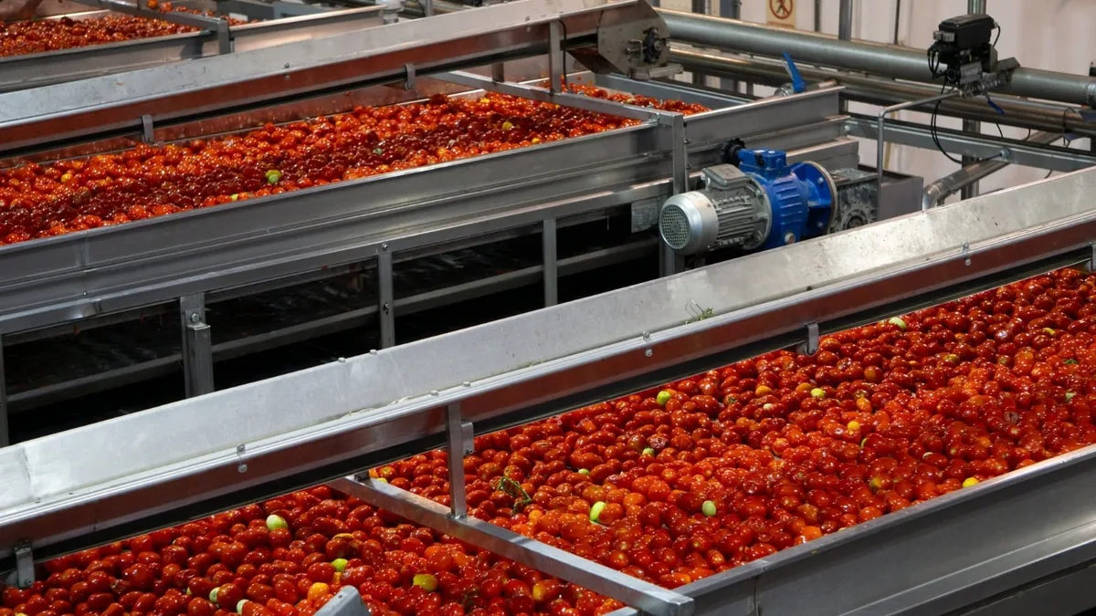 La campaña del tomate para uso industrial se dispara un 10% por el tirón de las exportaciones