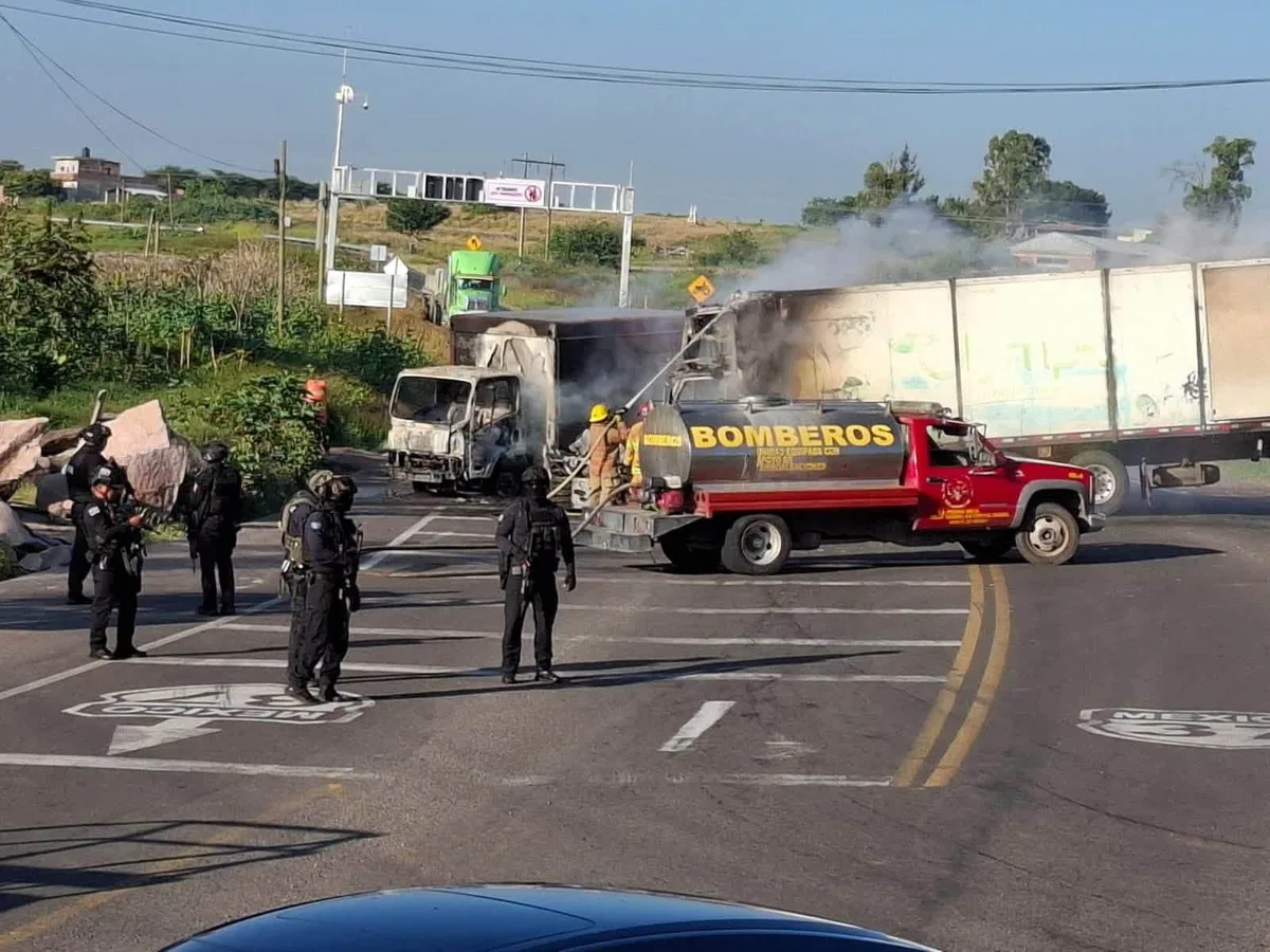 Narcobloqueos tras operativos contra capos: los antecedentes de las reacciones violentas en Michoacán ante objetivos prioritarios del CJNG