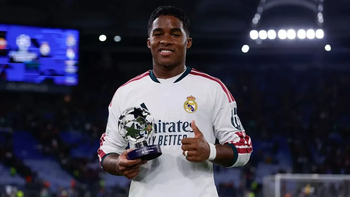 Endrick ressalta fé ao abordar futuro no Real Madrid e recebe lembrança da esposa: ‘Jesus te ama demais’