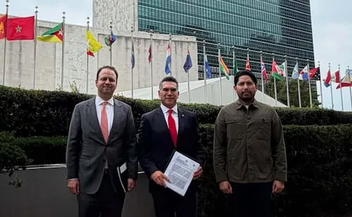 Alito Moreno interpone ante la ONU denuncia contra el gobierno de México; "ataca derechos, censura y persigue opositores", acusa