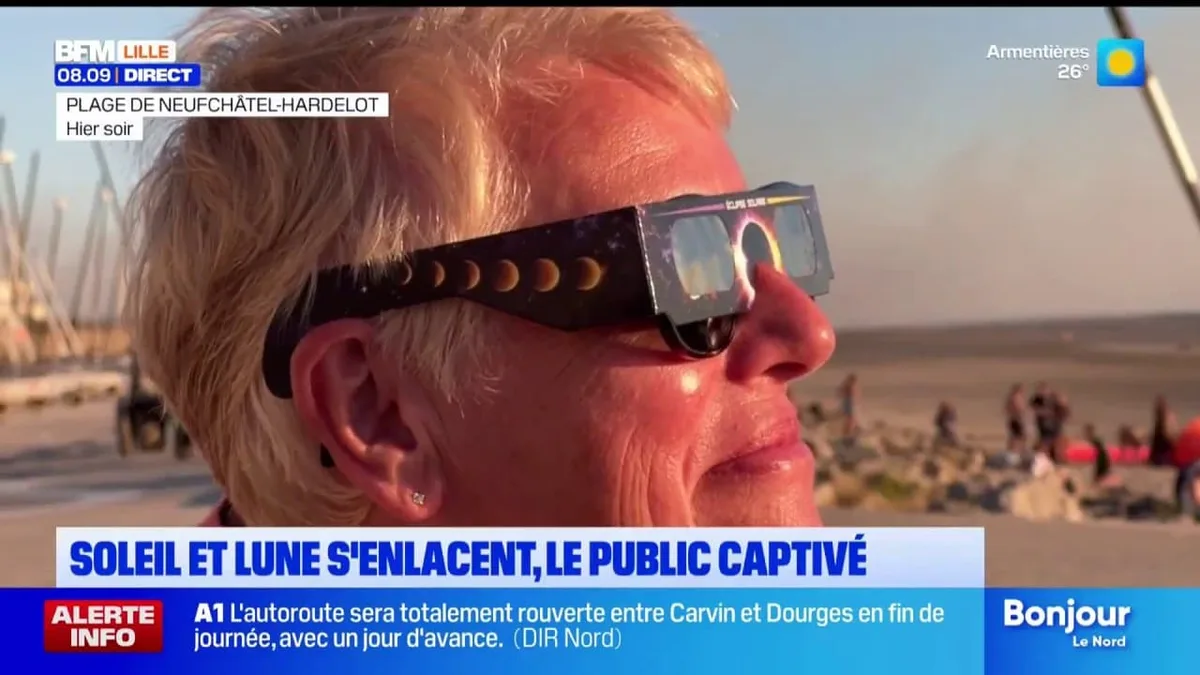 Retour sur l'éclipse solaire vue depuis Neufchâtel-Hardelot