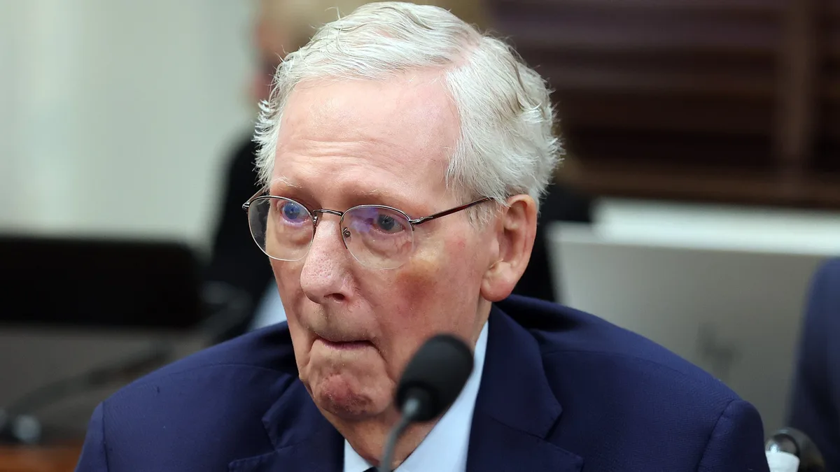 Mitch McConnell’s Troubling Moment Caught on Camera