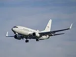 US military 'war room' spotted taking off from Washington DC just 24 hours after CIA chief's surprise Moscow visit
