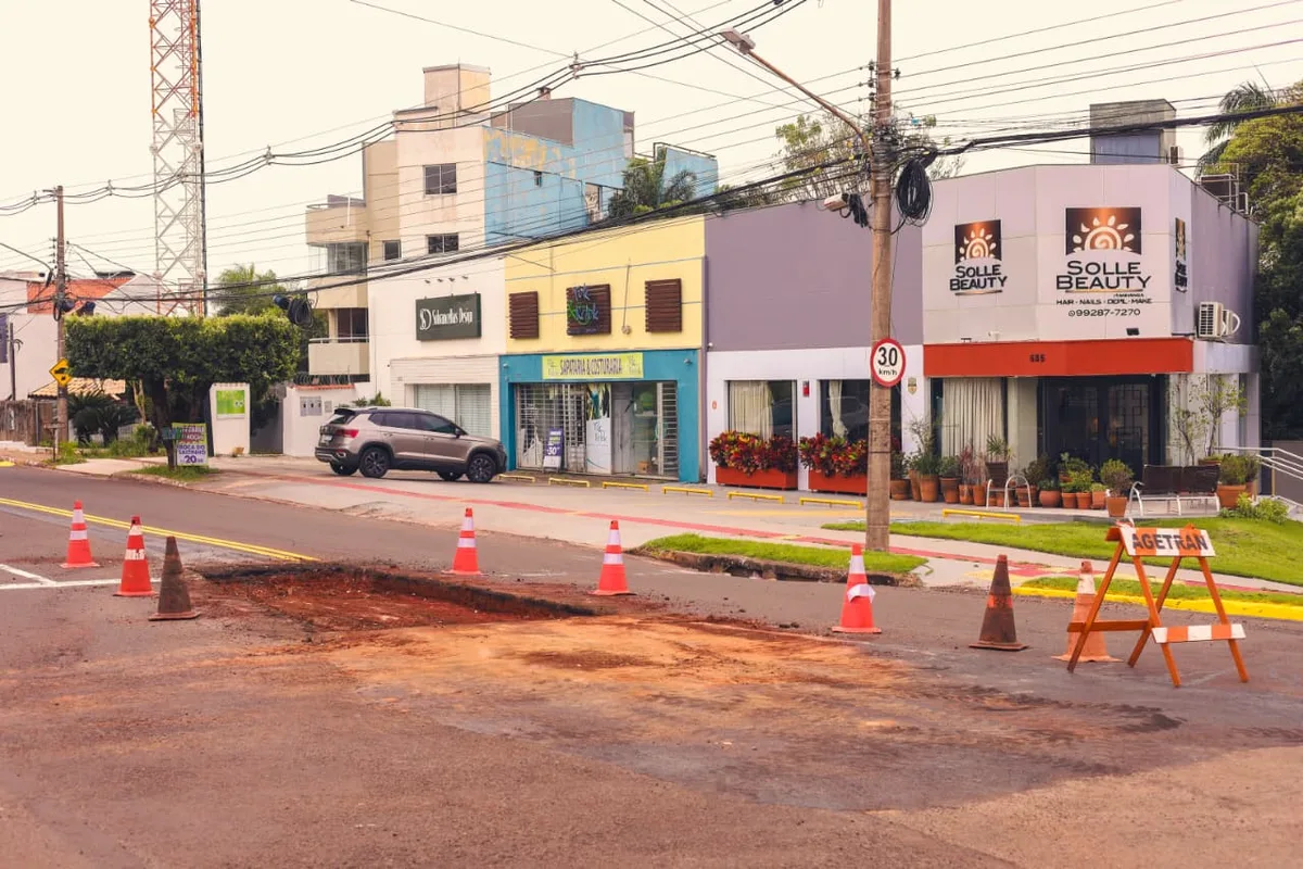 Vila Taquarussu recebe mutirão com 80 toneladas de massa asfáltica neste sábado