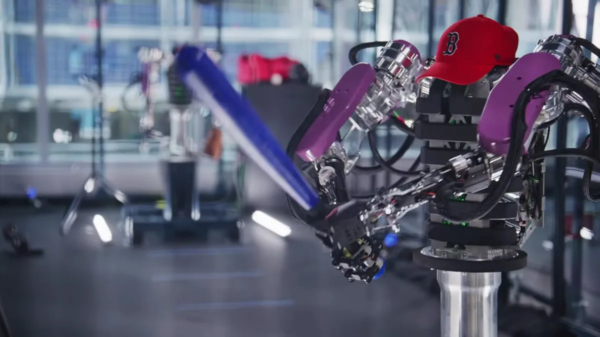 Video muestra en acción al robot beisbolista definitivo: lanza, atrapa y batea como profesional