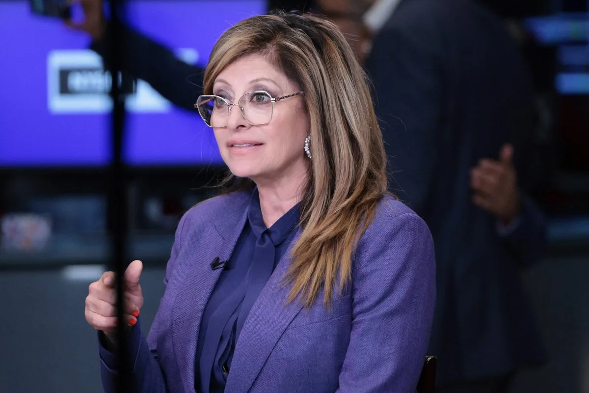 Maria Bartiromo makes first public appearance since Fox firing - at Melania’s event
