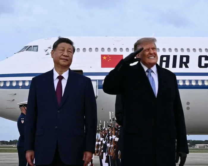Trump-Xi live updates: leaders of US and China to talk AI and trade in major Washington meeting