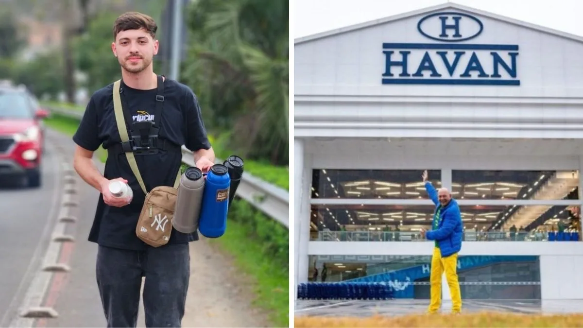 Luciano Hang apoia jovem de SC que perdeu R$ 500 mil em apostas e recomeçou a vida vendendo café em semáforos