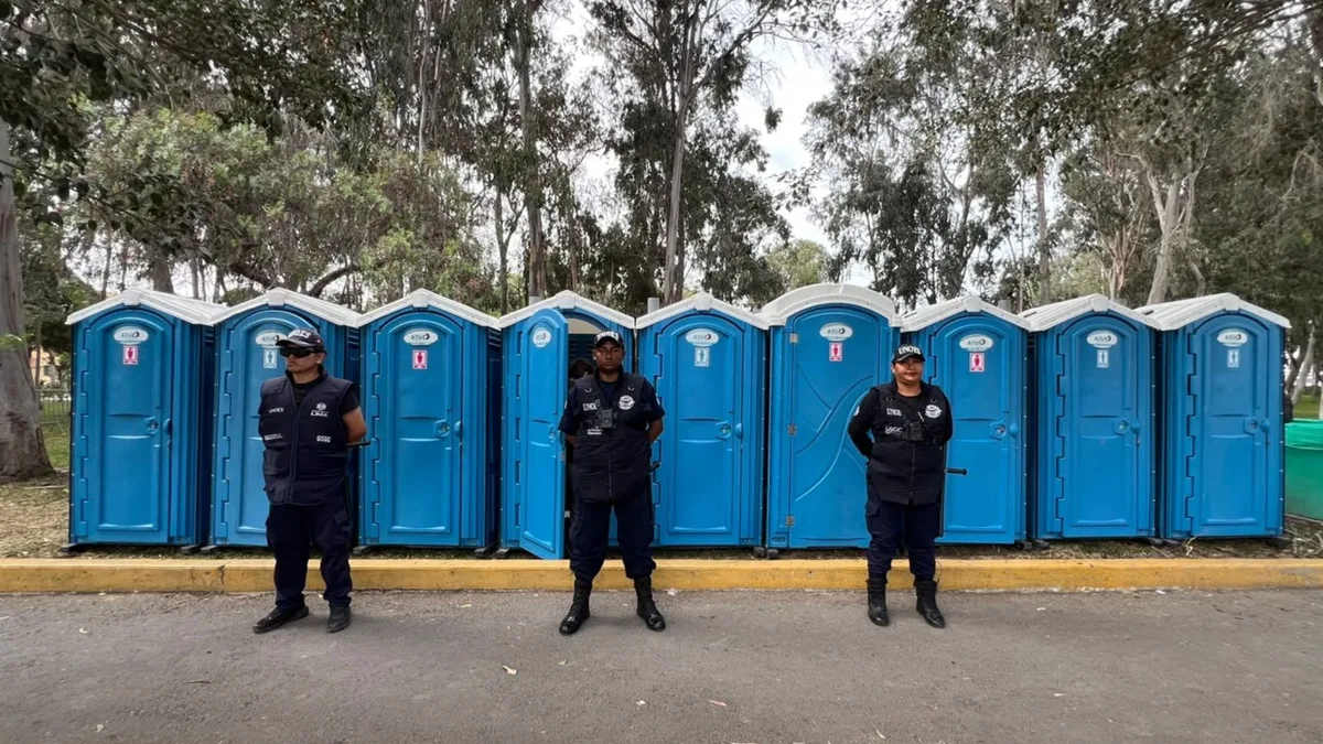 BTS en Lima: colocan 25 baños portátiles para atender pedidos de los seguidores