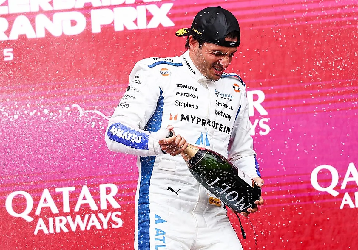 Volantazo galáctico de Carlos Sainz: renueva con Williams y ganará más de 25 millones