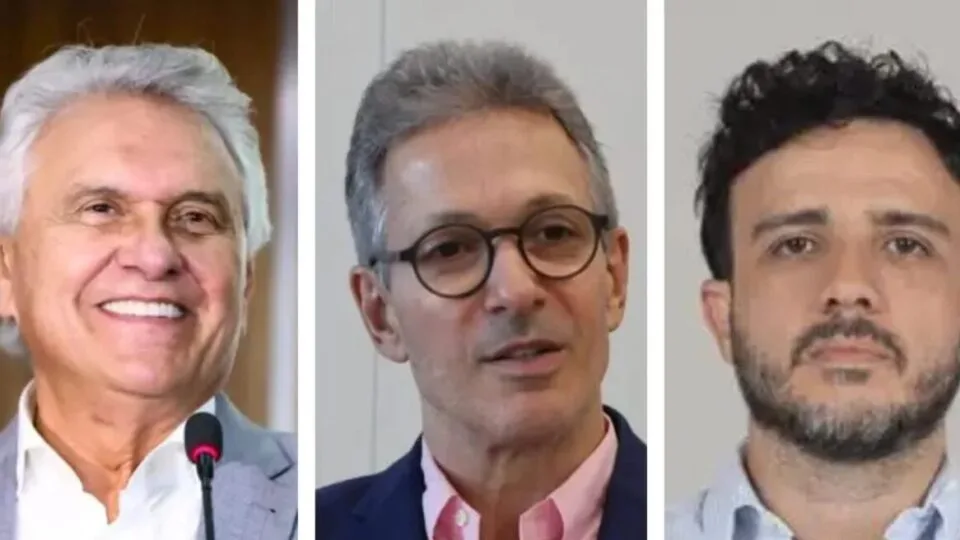 Caiado, Zema e Renan Santos iniciam campanha em redutos políticos