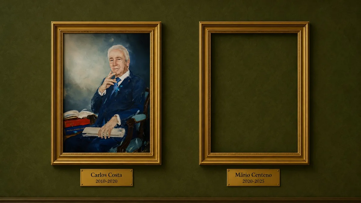 Álvaro encomenda retratos de Carlos Costa e Mário Centeno