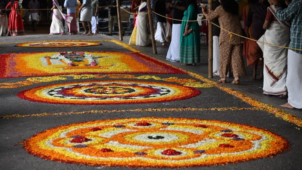 From vibrant pookkalams to traditional feasts, Keralites around the globe celebrate Thiruvonam