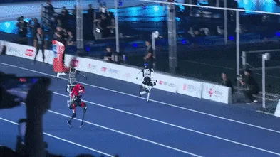 Chinese robots beat Usain Bolt’s 100m world record at Beijing games