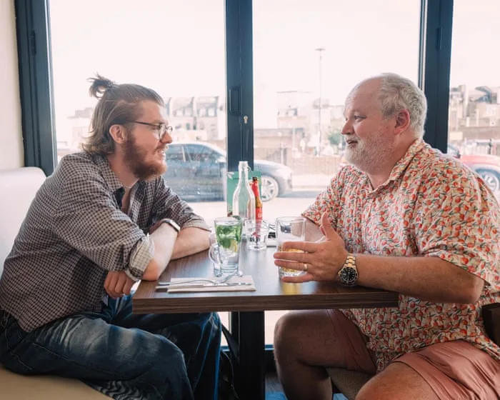 Dining across the divide: ‘He says he feels pride about being English, but I don’t’