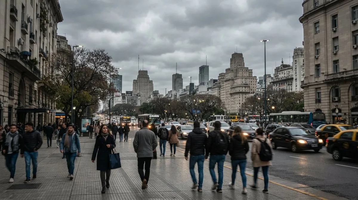 Clima en Ciudad Autónoma de Buenos Aires hoy miércoles 26 de agosto: cielo cubierto y temperaturas templadas