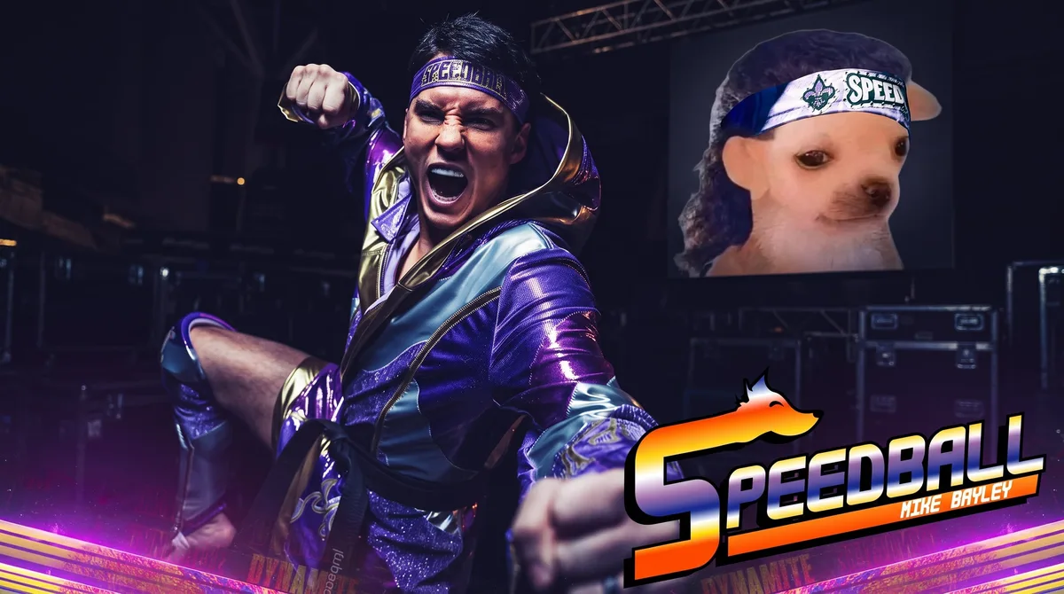 “Speedball” Mike Bailey, estrella de AEW, confiesa su amor por Los Temerarios y revela que los escucha hasta cuando entrena