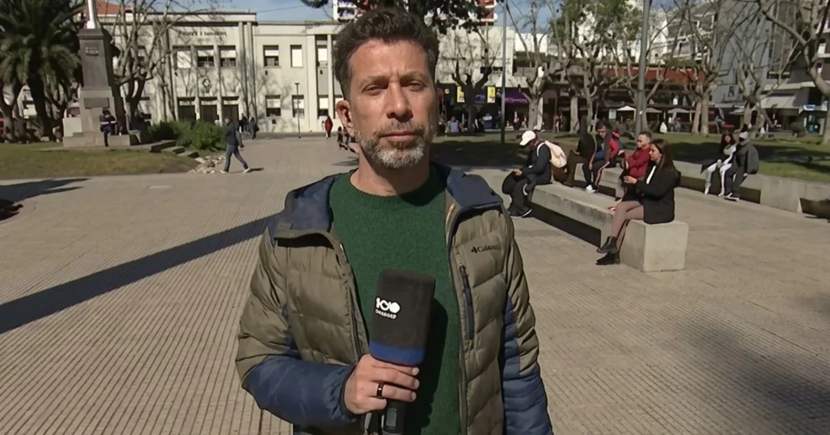 Tensión en el noticiero de Telefe: una mujer agredió al meteorólogo Daniel Roggiano y tuvieron que levantar el móvil