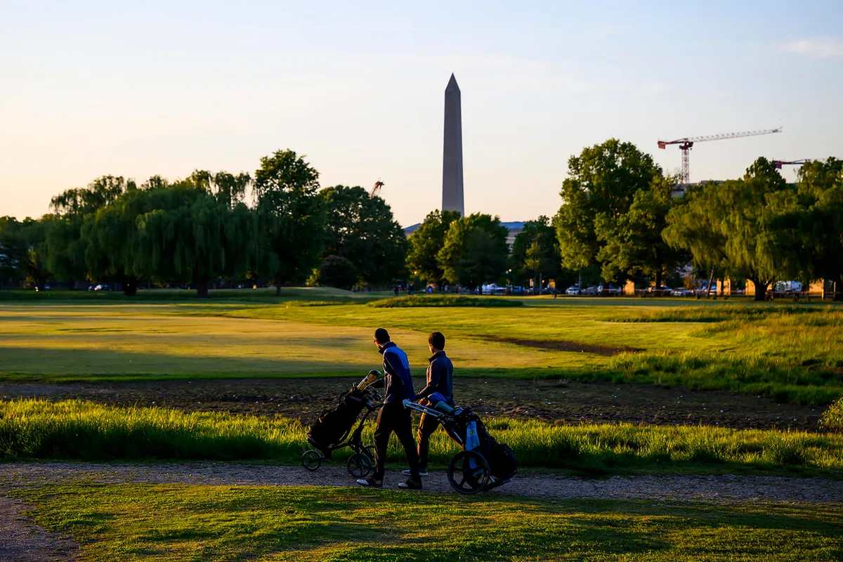 Trump announces plans to renovate D.C. golf course amid legal battle