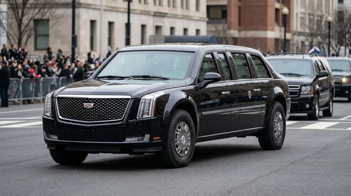 O carro presidencial milionário com portas de 20 centímetros e uma reserva de sangue para emergências