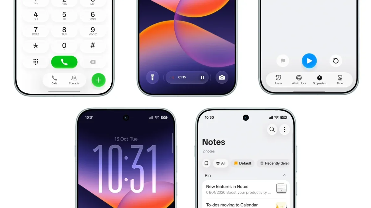 Veja quando seu celular OnePlus ou Realme vai receber o ColorOS 17