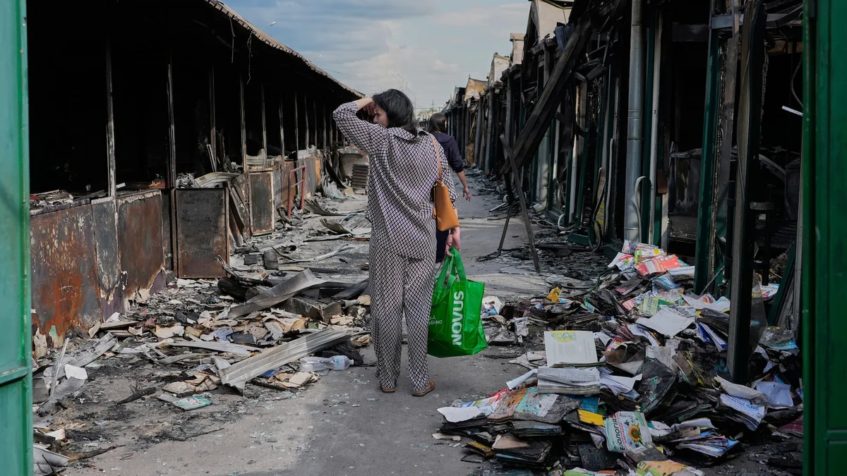 As Russian strikes destroy millions of books, Ukraine's literary future in peril