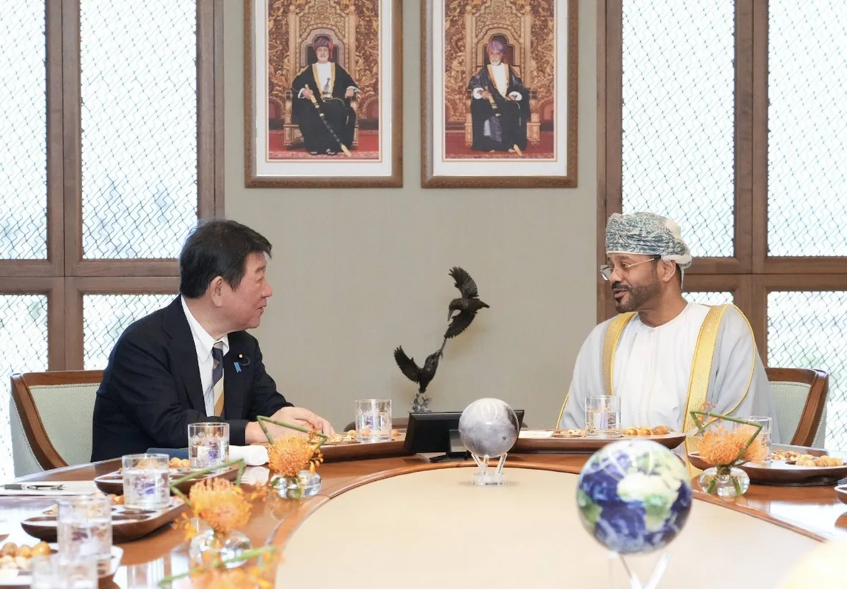 Japan makes diplomatic push for safe passage through key Middle East straits