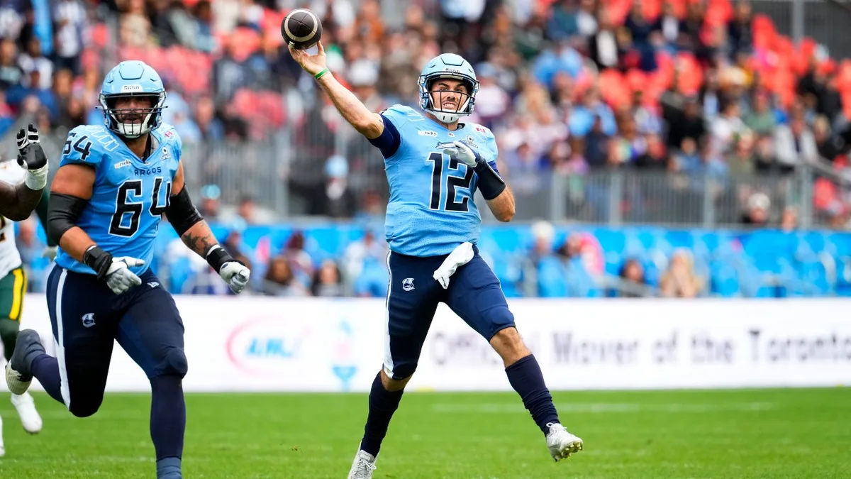 Argonauts clinch playoff berth with win over Elks