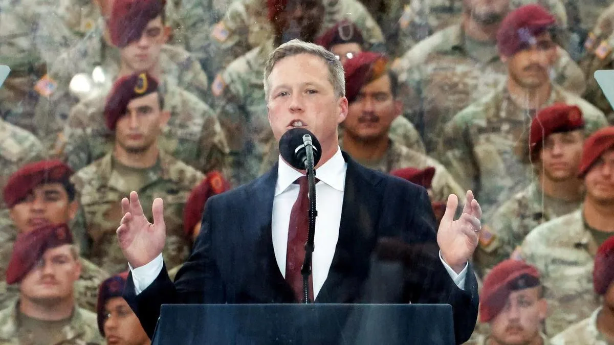 US Army Secretary Driscoll tenders resignation